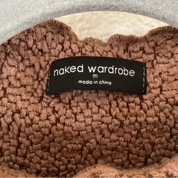 NWOT | naked wardrobe Textured Stretchy Cropped Tank - Picture 8 of 9